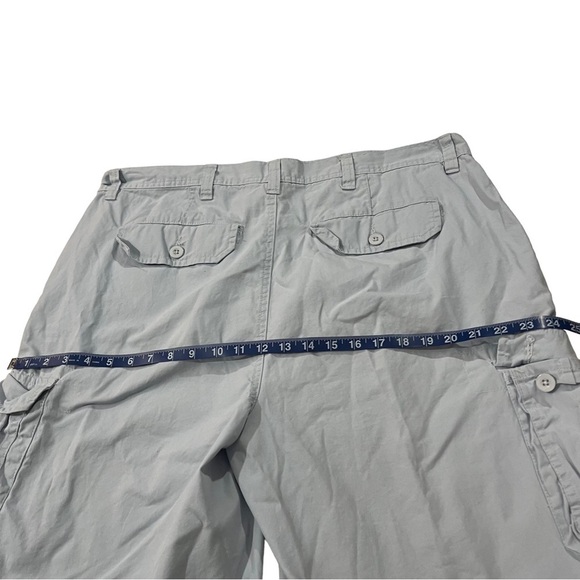 Paper Denim Cloth PD&C Men Light Blue Cargo Shorts Sz 38x10 100% Cotton 6 Pocket - Picture 10 of 10